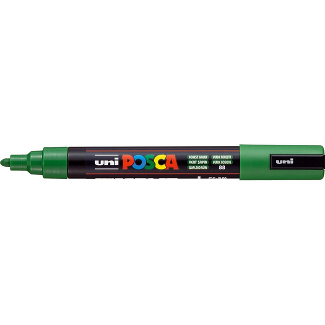 Posca -  Uni paintmarker PC-5M, 1,8 2,5 mm, ronde punt, dennengroen