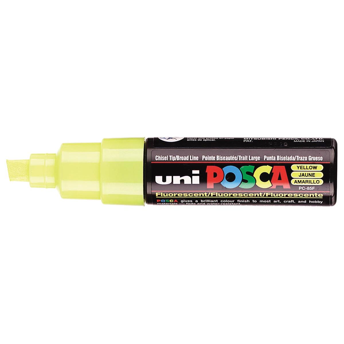 Posca -  Uni  paintmarker PC-8K, 8 mm, fluo geel