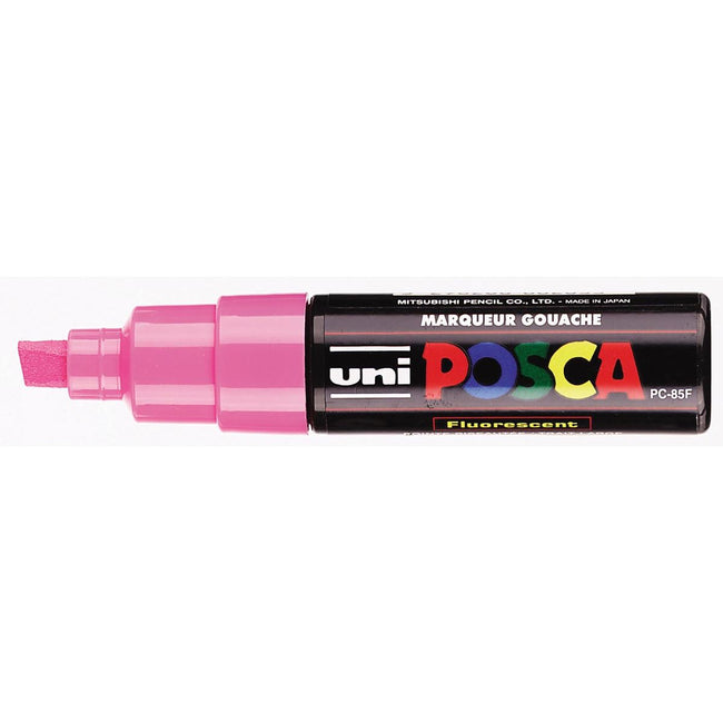 Posca - Rotulador Uni Paint PC-8K, 8 mm, rosa fluorescente