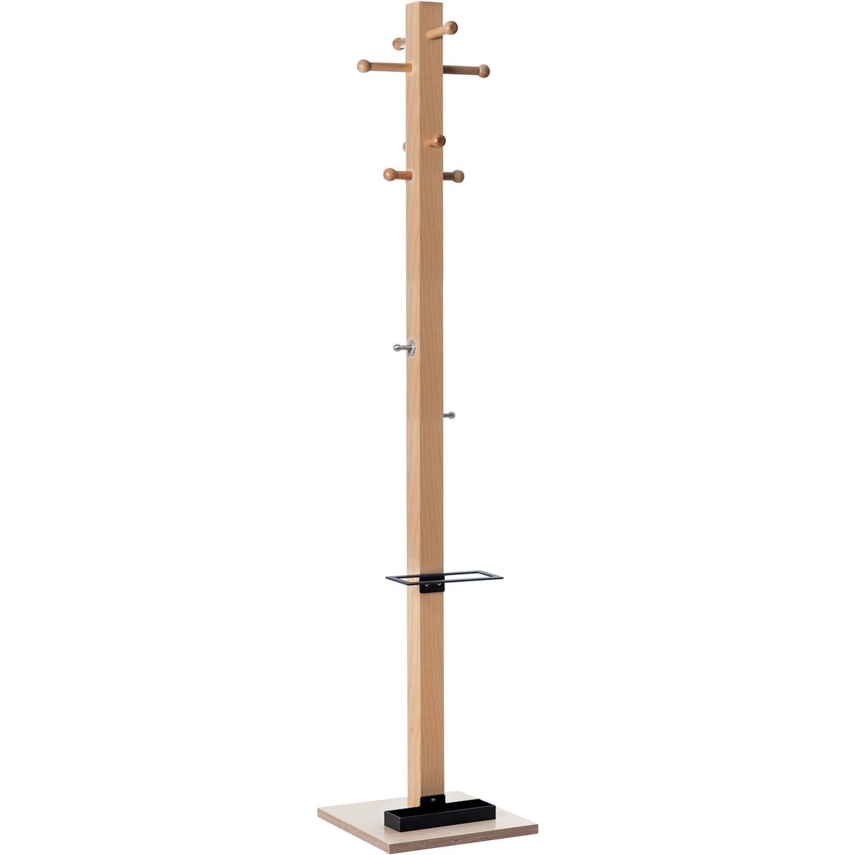 Paperflow -  Kapstok Easycloth model B, uit hout, zwart