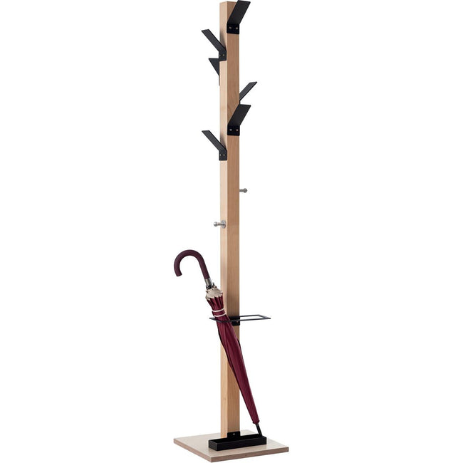 Paperflow -  Kapstok Easycloth model A, uit hout, zwart