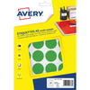 Avery - Etiquettes de marquage rondes PET30V, diamètre 30 mm, blister de 240 pièces, vertes