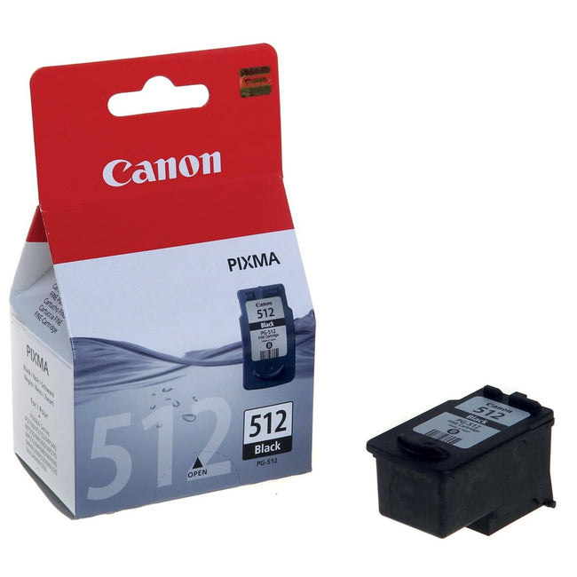 Canon - cartucho de tinta PG512, 401 páginas, OEM 2969B001, negro