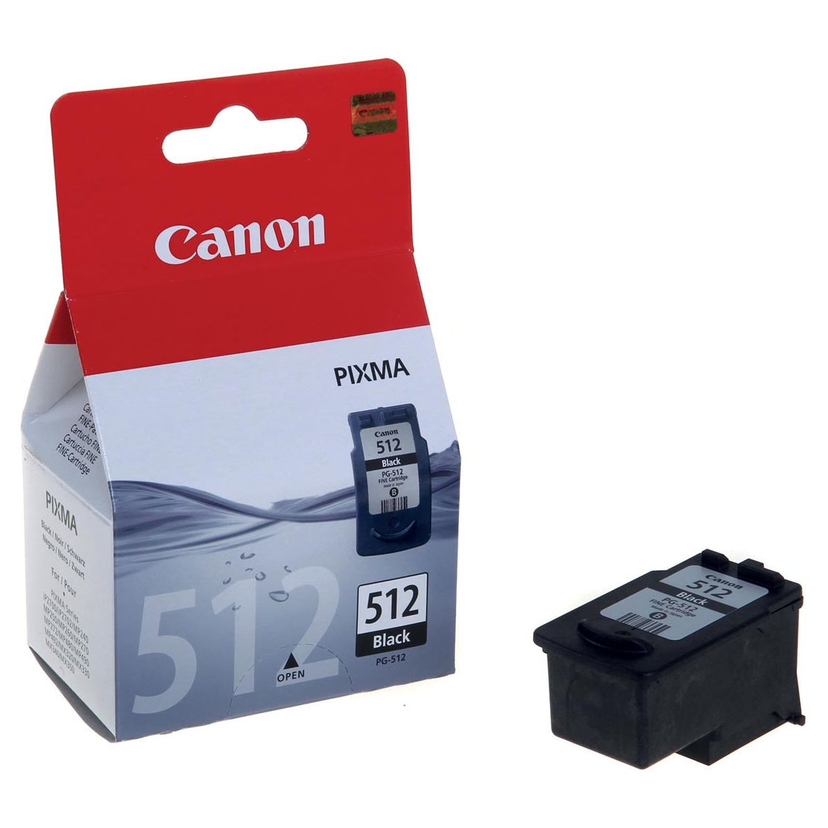 Canon - inktcartridge PG512, 401 pagina's, OEM 2969B001, zwart