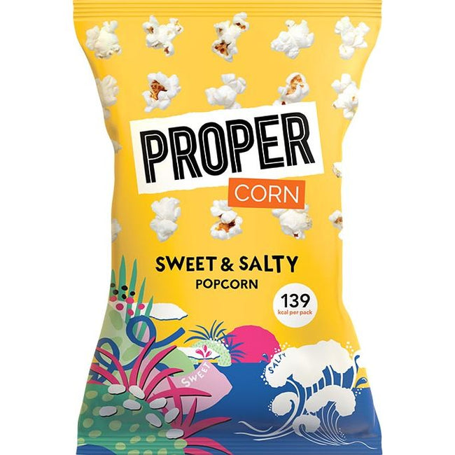 Clean - pop-corn propre salé sucré, sac de 30 g