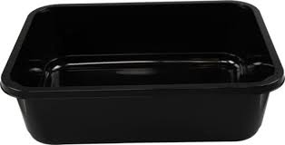 Klika - Contenedor de PP H320/88 5000cc negro precintable (contenedor de moldeo por inyección) ¡148 piezas!