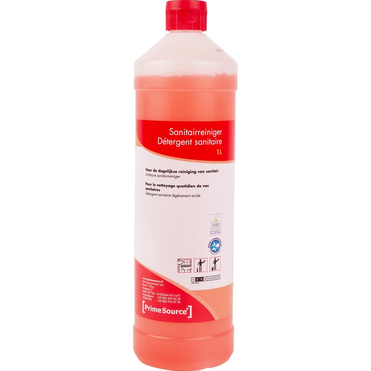 Primesource - Sanitairreiniger Eco, fles van 1 l