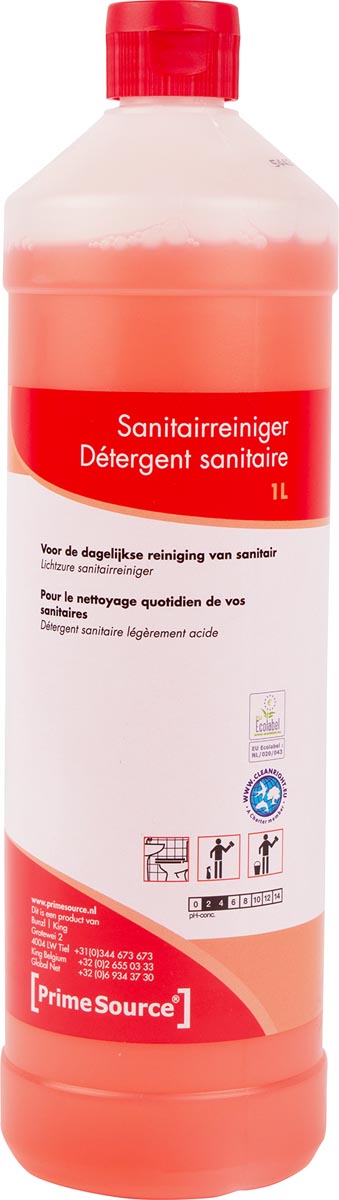 Primeource - Sanitärreiniger Eco, Flasche von 1 l