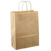 Timmers -  Papieren koordtas 22x10x31cm 50st bruin kraft