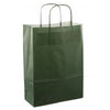 Timmers -  Papieren koordtas 22x10x31cm 50st donker groen | 4 stuks