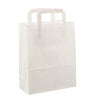 Papieren tas 22x10x38cm 50st wit