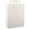 Timmers -  Papieren tas 32x15x43cm 50st wit | 5 stuks