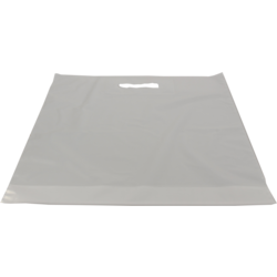 Klika -  Draagtas DKT wit 37x44 2x4 cm 500 stuks