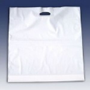 Buste in plastica bianche 60x61+2x4cm 60mu 200 pezzi
