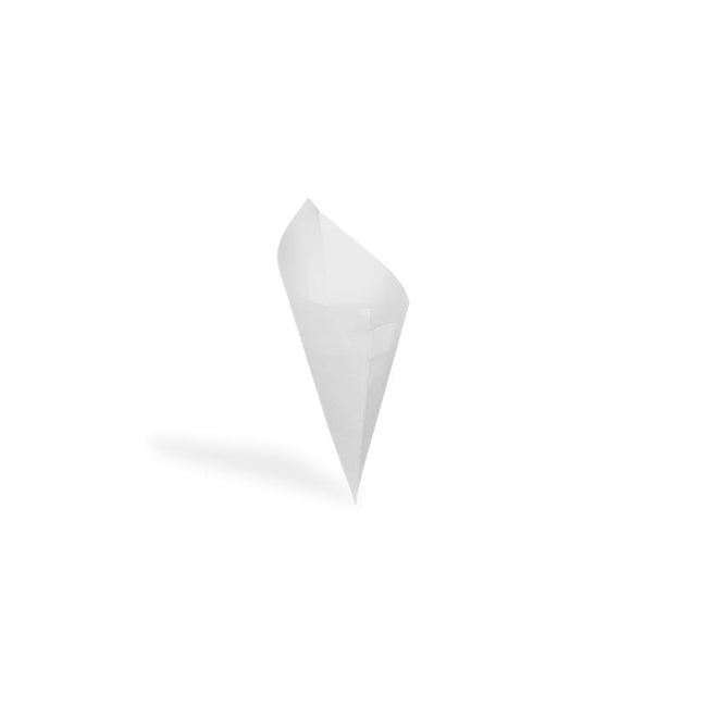 Bolsas Plastico - Bolsas cono k17 sucedáneo blanco en blanco 10 kilos