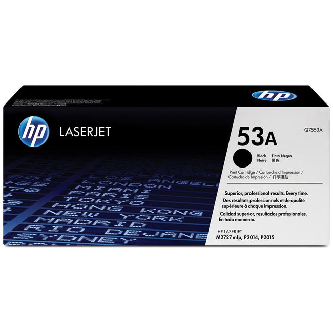 HP - Tonerkartridge HP Q7553A 53A Schwarz