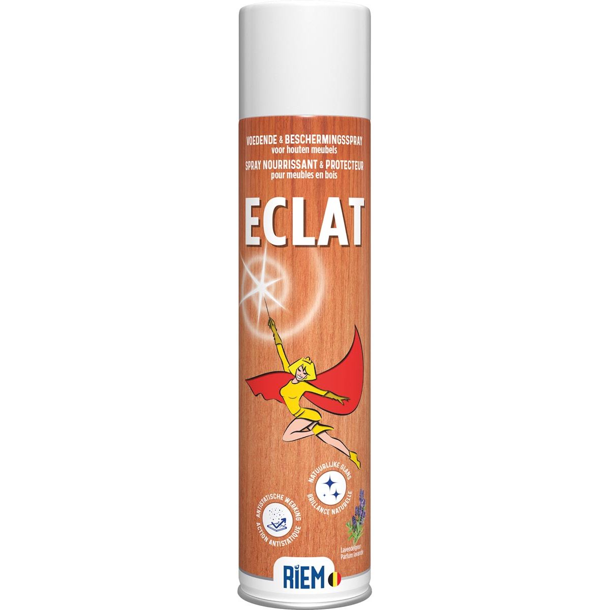 Riem - Riem Eclat Nourishing Protection Spray pour les meubles en bois, 300 ml