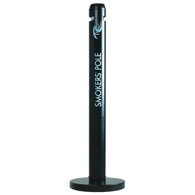 Rubbermaid commercial products - Peukenzuil Smokers' Pole, ft 10,2 x 107,9 cm, zwart