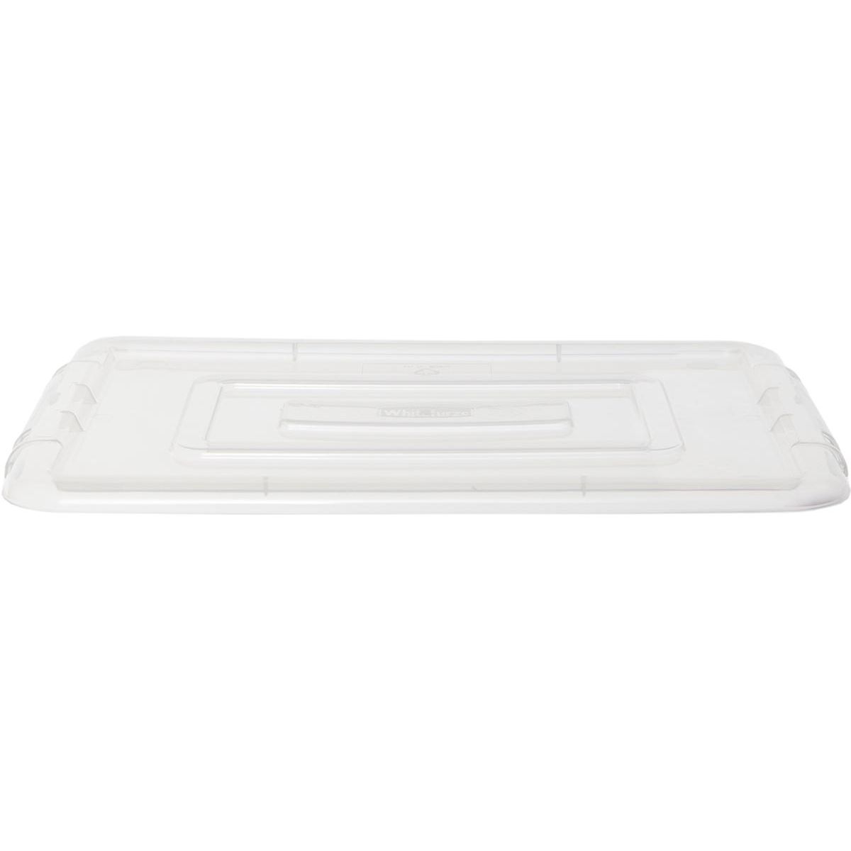 Whitefurze - Stack Store Mini coperchio per scatola portaoggetti da 5 litri, trasparente