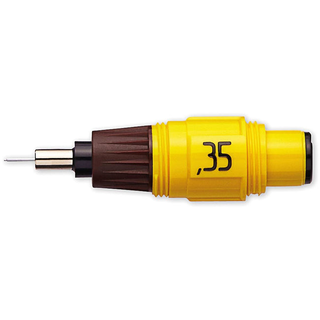 Rotring - Tête de dessin isographe, 0,35 mm, jaune