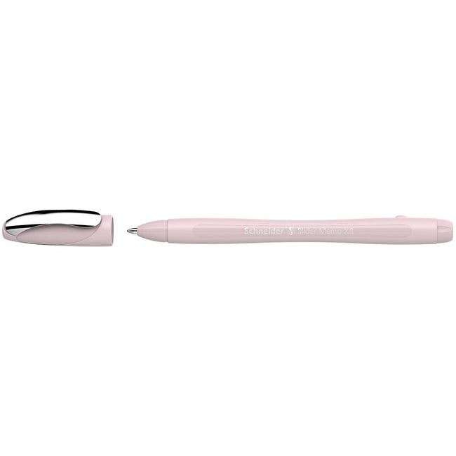 Schneider -  balpen Slider Memo Colour Edition, extra breed, blauwe inkt, pearl