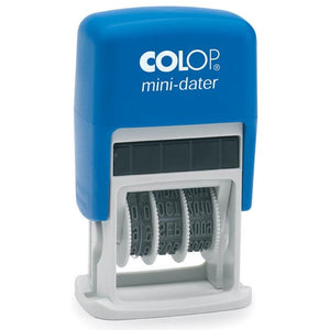 Colop - text stamp with date Mini-Dater text: PAYE LE
