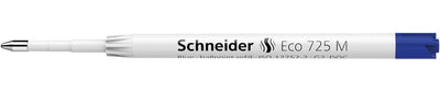 Schneider - recambio para bolígrafo Eco 725, mediano, azul