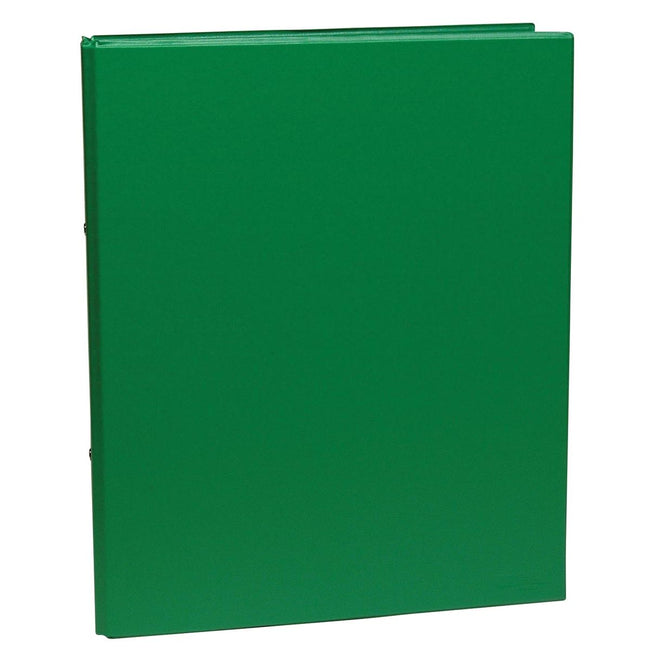 Aurora - Ringordner für ft A4, 2 Ringe à 25 mm, aus PVC, grün