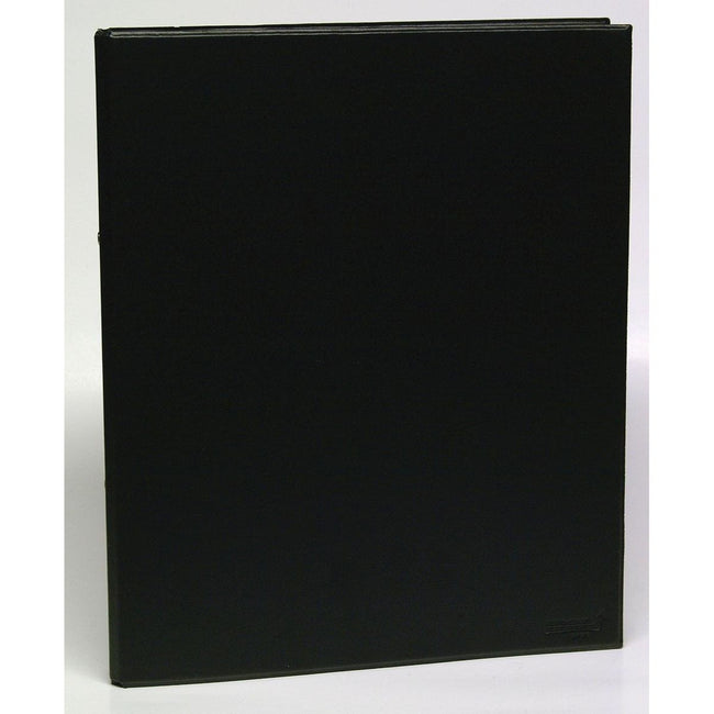 Aurora - Ring binder for ft A4, 2 rings of 25 mm, made of PVC, black
