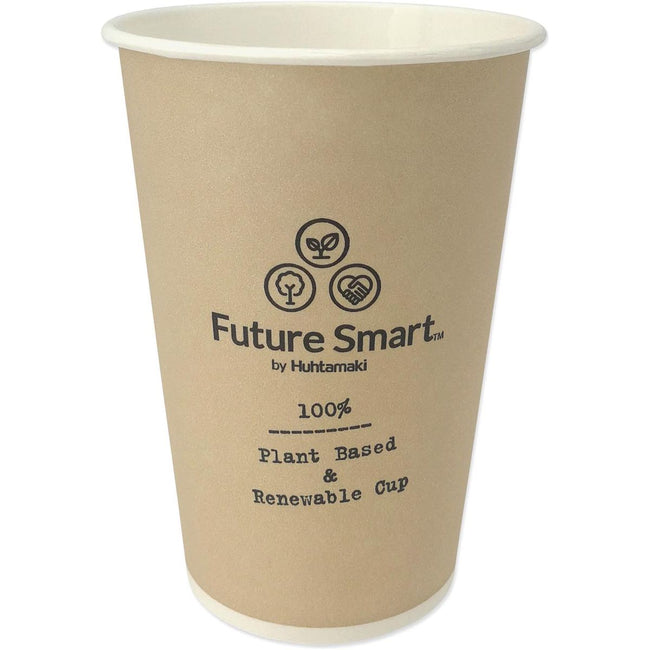 Merkloos - Drinkbeker Future Smart, uit karton, 180 ml, pak van 100 stuks