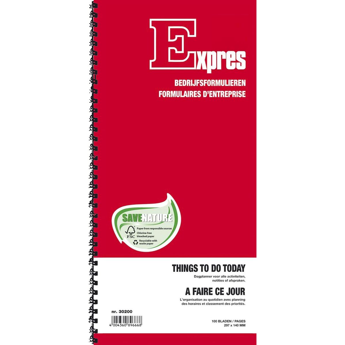 Sigel - Things To Do Today, ft 29.7 x 14 cm, international