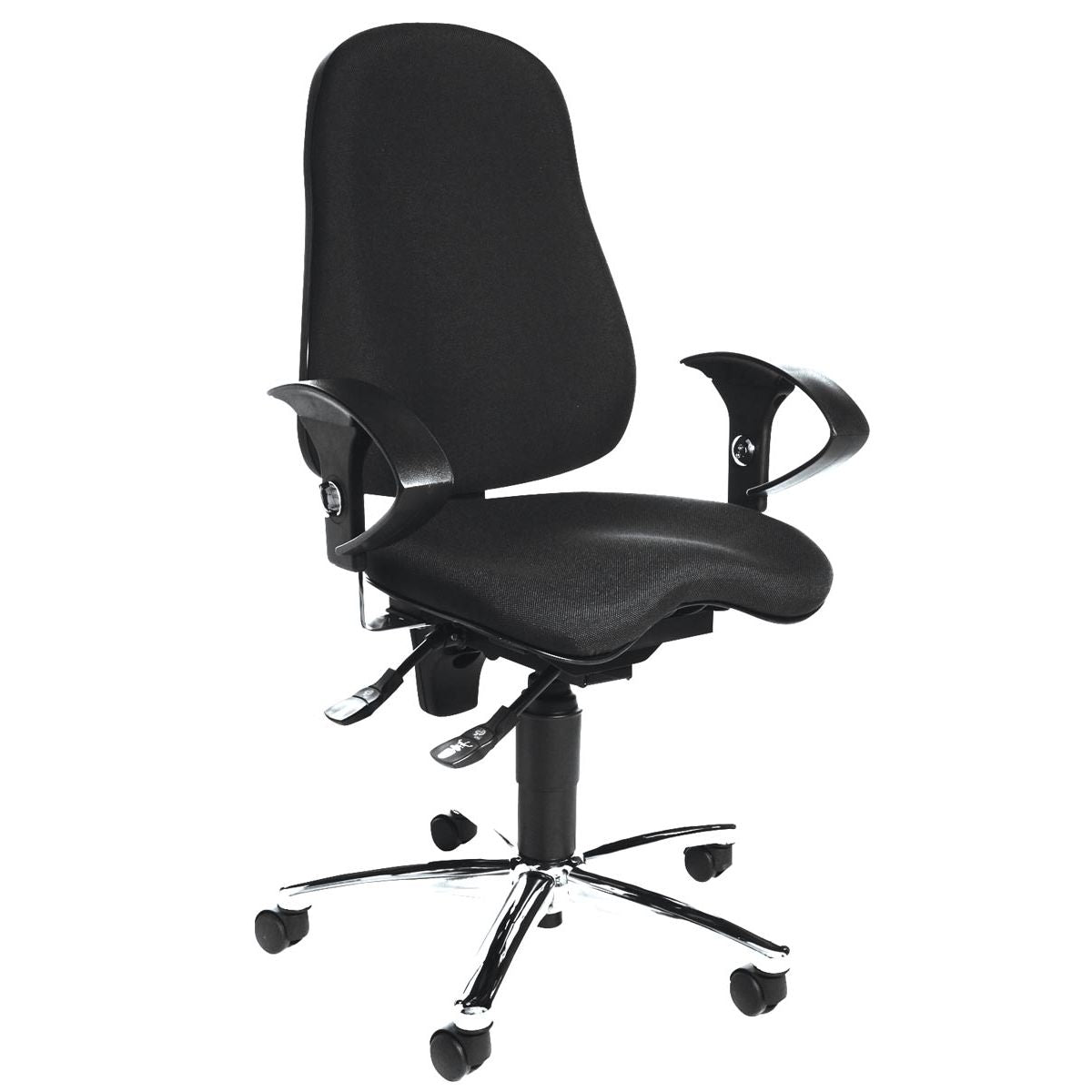 Topstar - Sedia da ufficio Top Sitness 10, nera