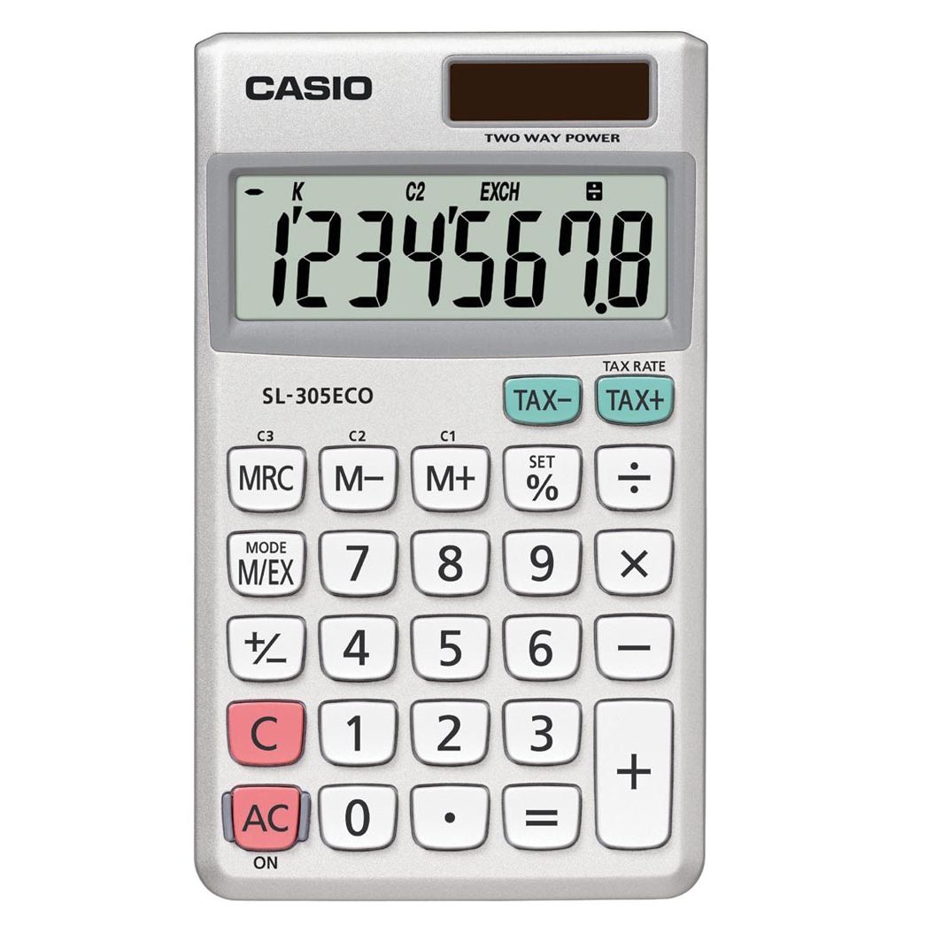 Casio - Taschenrechner SL-305 ECO