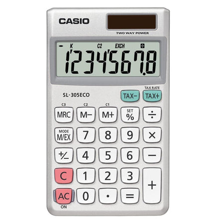 Casio - calcolatrice tascabile SL-305 ECO