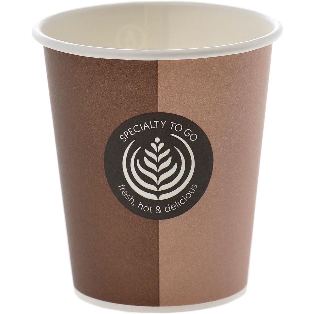 Klika - Trinkbecher Coffee To Go, aus Pappe, 200 ml, Packung à 80 Stück