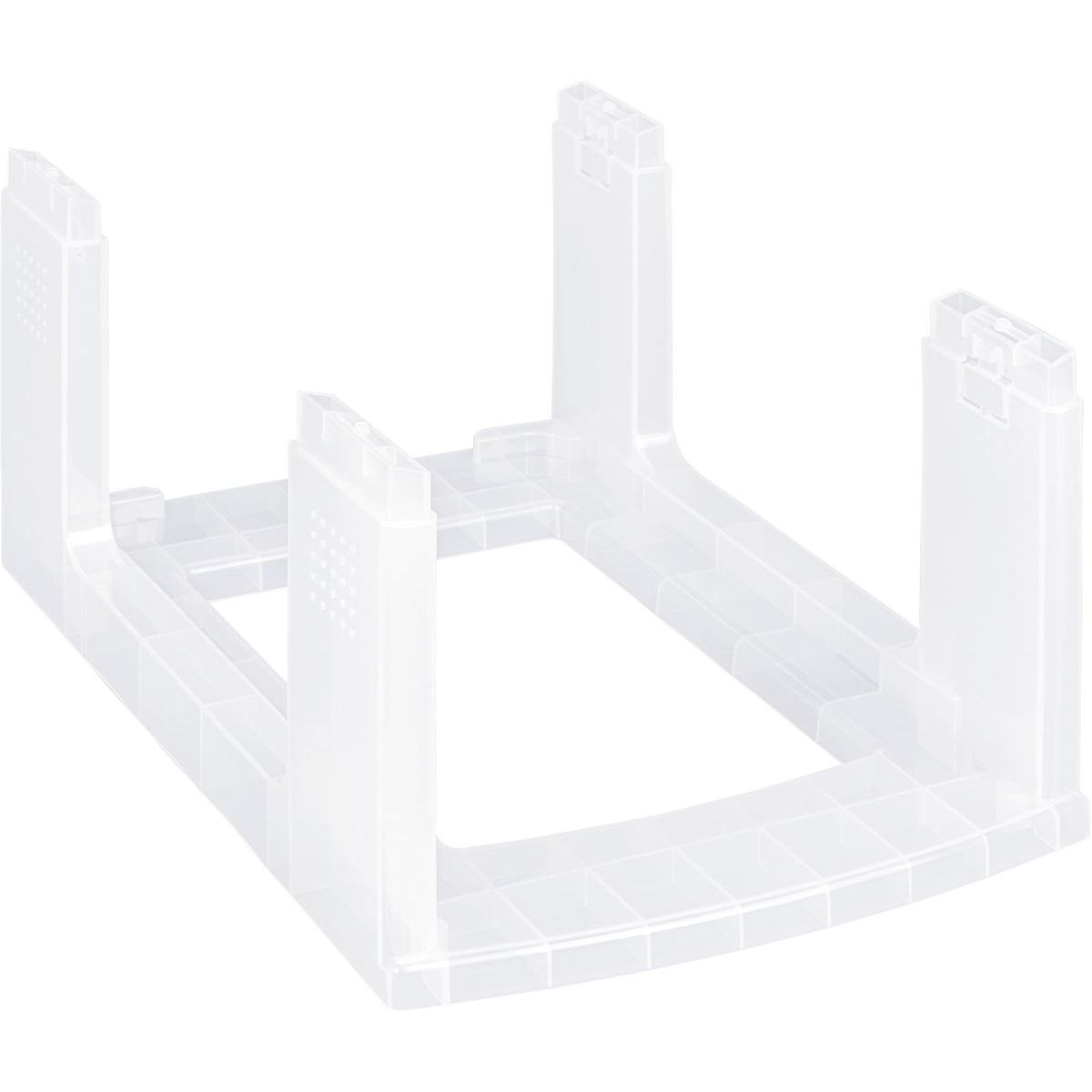 Really Useful Box - Box section to raise tower with box or drawer, transparent