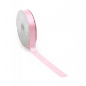 Nastro in raso PREMIUM Double face 25mm x 25 metri rosa tenue