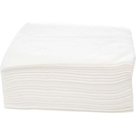 Servetten 33x33cm 1 laags 500 stuks wit