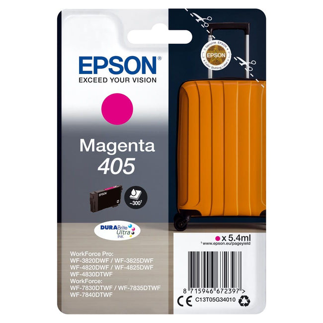 Epson - Tintenpatrone 405 T05G34 rot