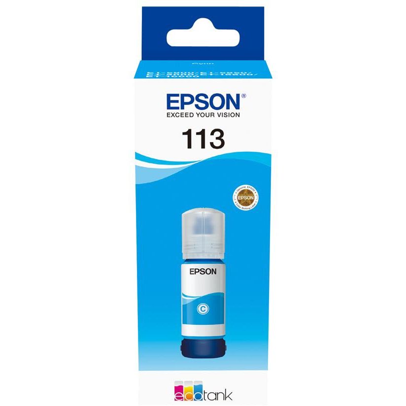 Epson - Nachfülltinte 113 EcoTank blau