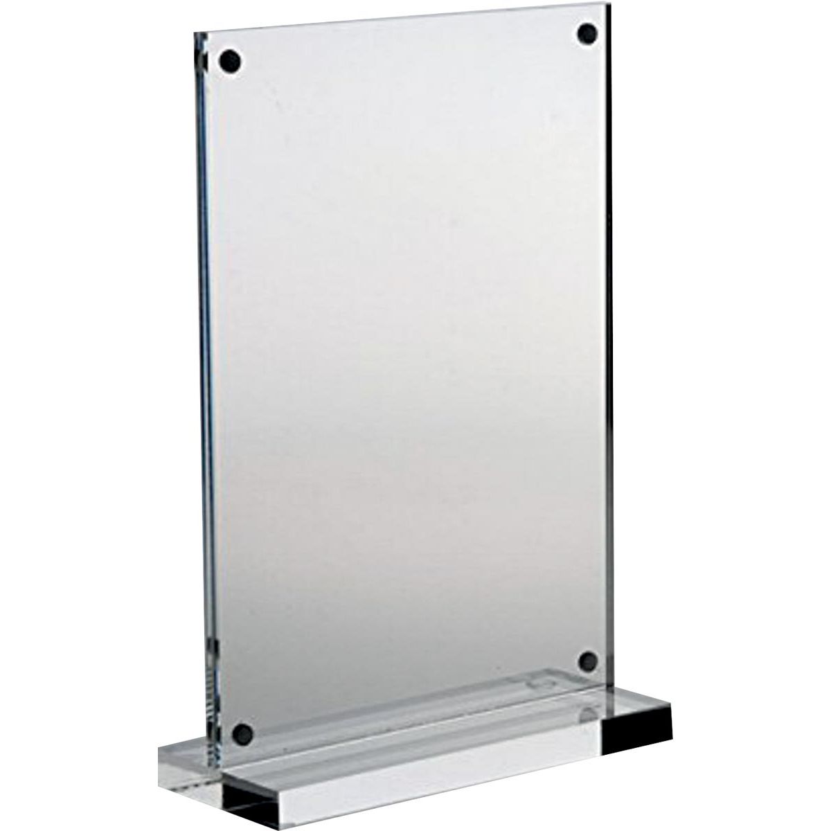 Deflecto - brochure holder with T-foot, ft A4