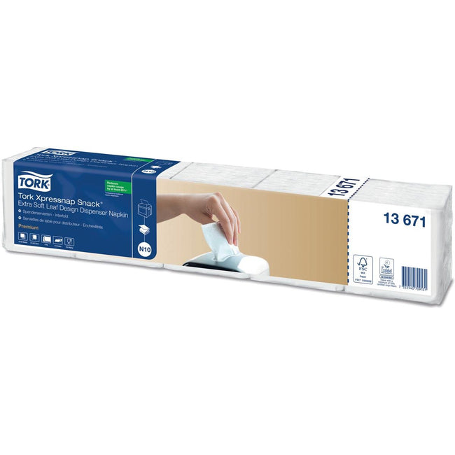 Tork - tovaglioli snap Snack per dispenser, 2 veli, 500 per pacco