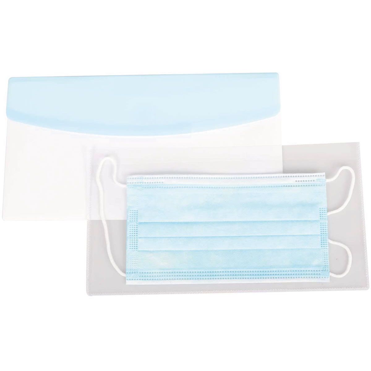 Collezione Tarifold - set con copertura antimicrobica + busta Color Dream Checkbook per maschere facciali, confezione da 6 set