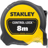 Stanley - Metro a nastro Control-Lock 8 m x 25 mm
