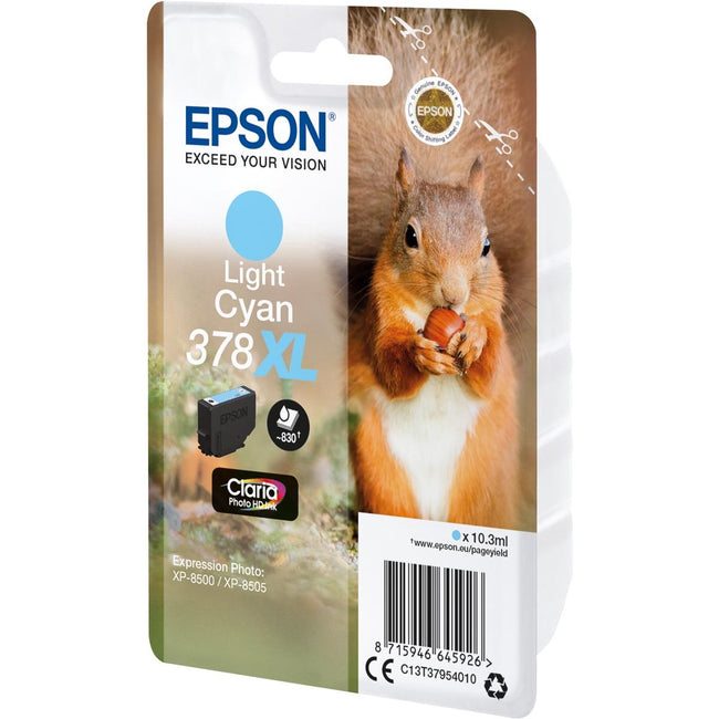 EPSON - Inkcartridge 378 XL, 830 pages, OEM C13T37954010, Light Cyan