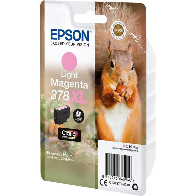 Epson - Inkcartridge 378 XL, 830 Seiten, OEM C13T37964010, Licht Magenta