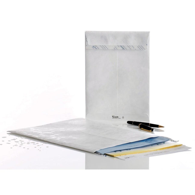 Tyvek – Umschläge ft 250 x 353 mm (B4), Packung mit 20 Stück