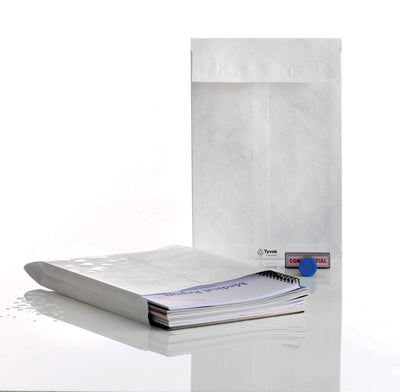 Tyvek - Bellows envelopes ft 250 x 353 x 38 mm, pack of 20 pieces