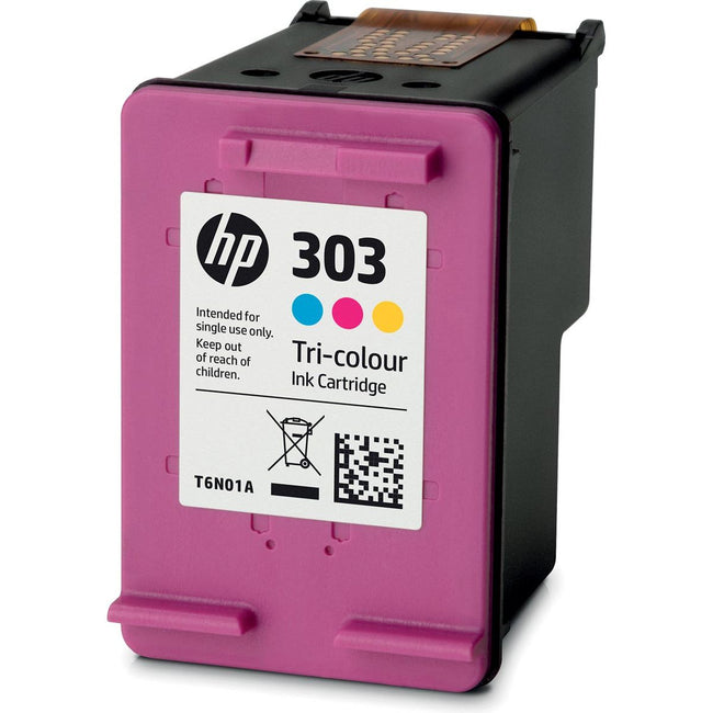 HP - cartucho de tinta 303, 165 páginas, OEM T6N01AE, 3 colores