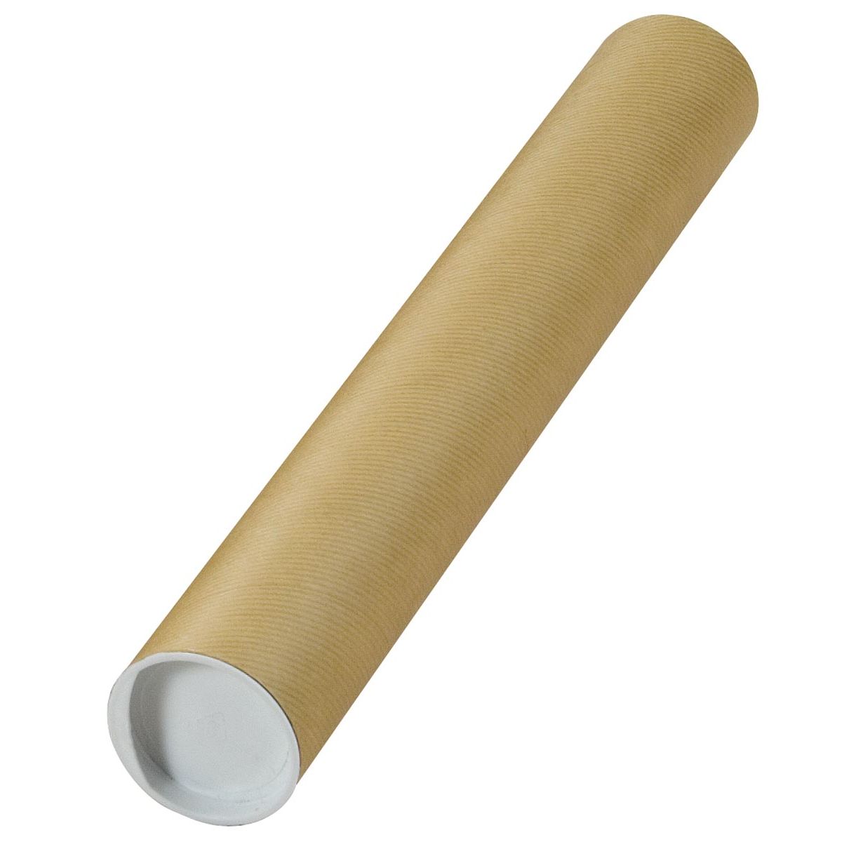Klika - Tubo di spedizione, ft 43 x 6 cm, marrone